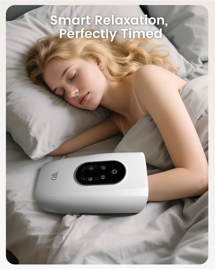 CILI Larger Size Hand Massager with Heat and Compression, USB-C Rechargeable CL-4554